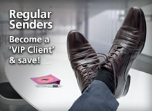 Regular Senders - Become a VIP Client and save!